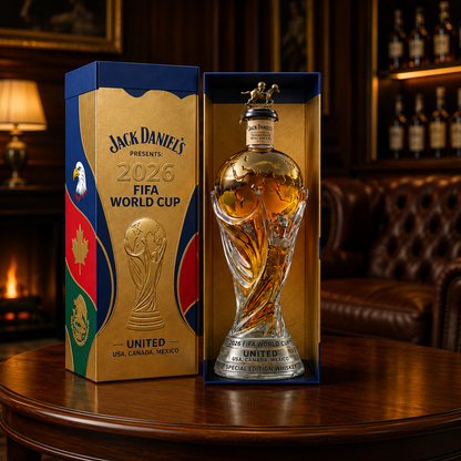Edición Copa del Mundo 2026 - Decantador de Whisky