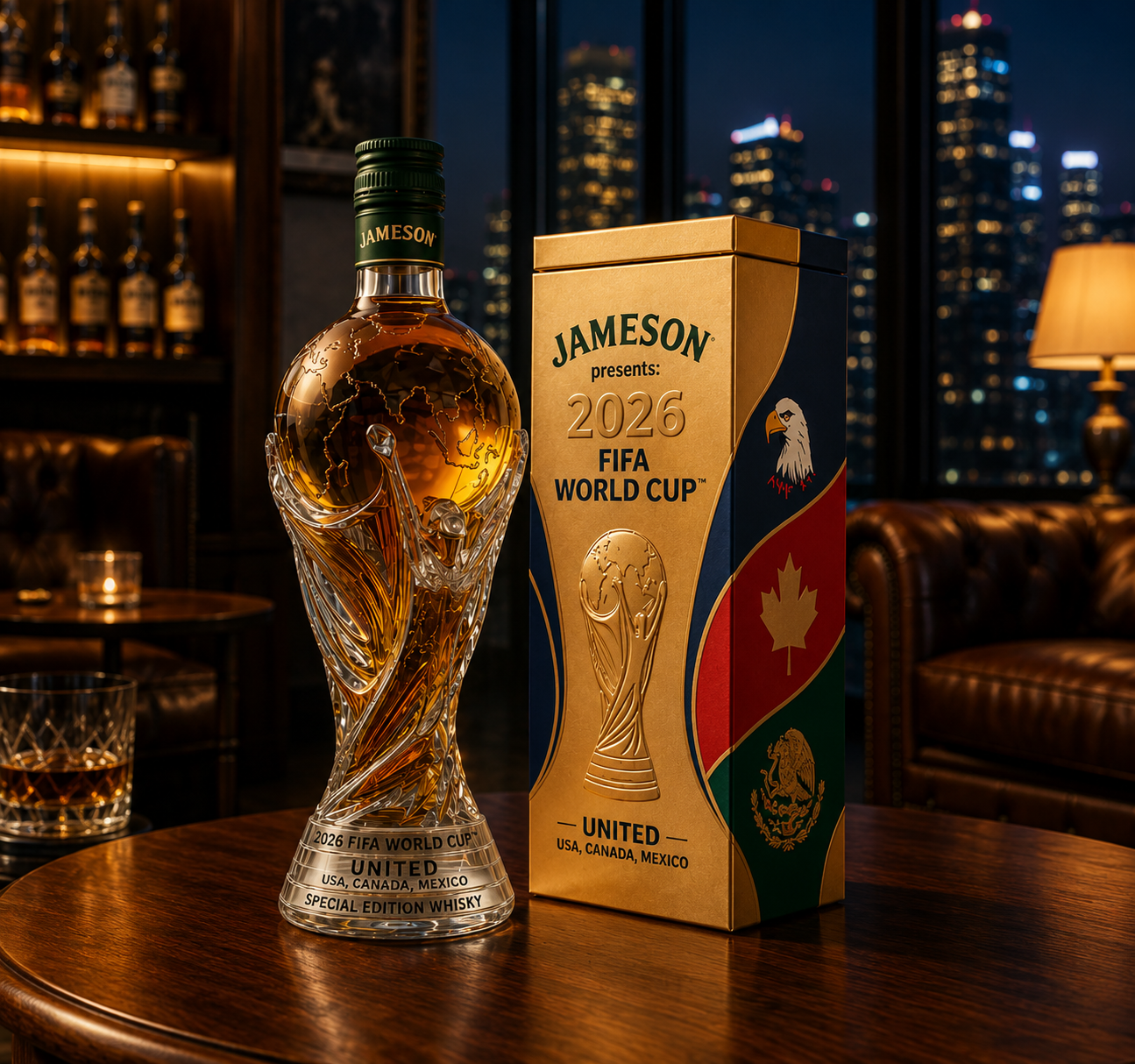 Edición Copa del Mundo 2026 - Decantador de Whisky